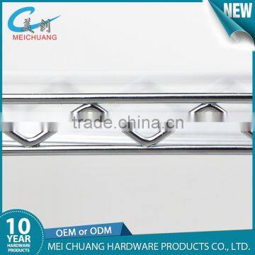 4 Tier Chrome Metal Wire Mesh Shelf Storage Rack photo-5