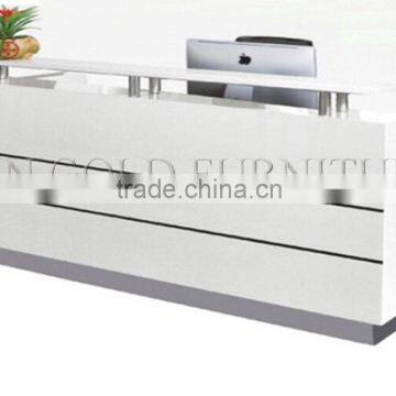 Modern Used Beauty Salon Furniture Reception Desk Office Counter Design (SZ-RTB002) photo-4