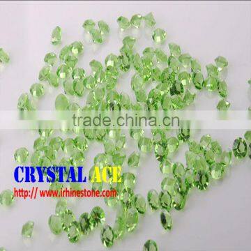 Decorative diamante table confettie, point back no foiled mc chaton stones for wedding party and events