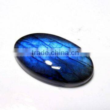 SUPERB QUALITY Natural Blue Flash Fire Labradorite Cabochon Oval Shape 19X35MM Approx Good Quality On Whole Sale Price