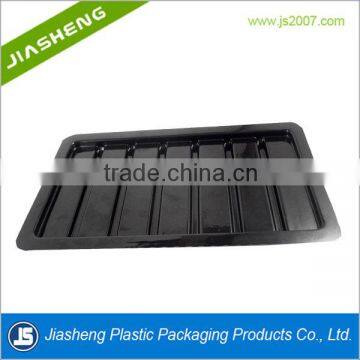 Esd Electronic Component Black Blister Packing Tray