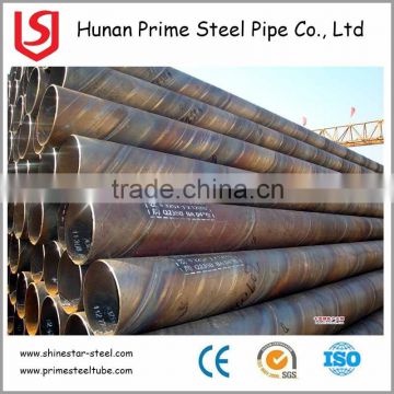 X42 Spiral Welded Carbon Steel Pipe / x42 SSAW Carbon Steel Pipe / Large Diameter Steel Pipe