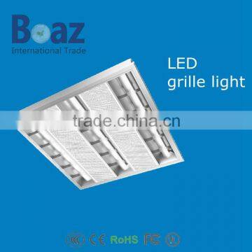 RoHS office luminaires aluminum reflector grille light led