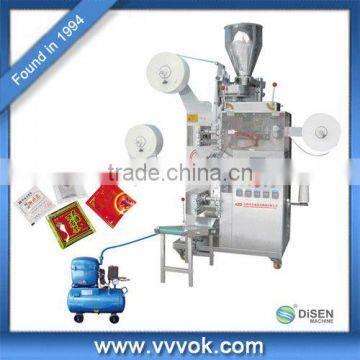 Packaging Machine For Dual Bags With Hang Strand And Label