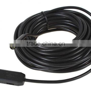 2M Cable Length Endoscope 7mm Lens Waterproof IP67 Mini USB Endoscope Camera Inspection Borescope Tube Snake Scope 6 LEDs photo-2