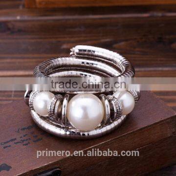 Hot Jewelry Tibetan Silver Bracelet Turquoise Inlay Roundness Bead Adjust Bangle photo-5