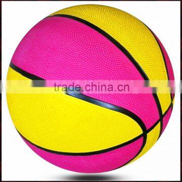 promotional cheap rubber basketball ball