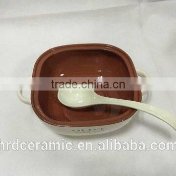 Stocked Small Ceramic Porcelain Soup Tureen With Lid photo-3