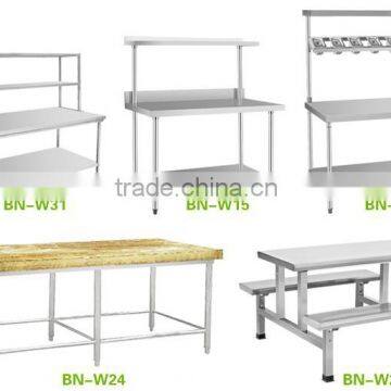 Commercial Stainless Steel Kitchen Over Shelf/Restaurant Kitchen Shelves BN-W17 photo-2