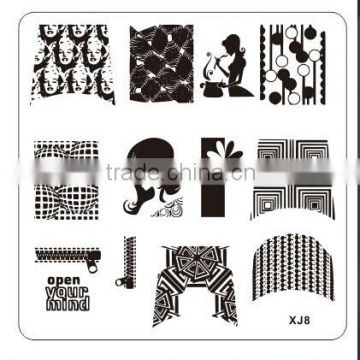 nail art designs Stamping Image 6.2*6.2CM sexy bra designs OEM 2014 new gifts promotions