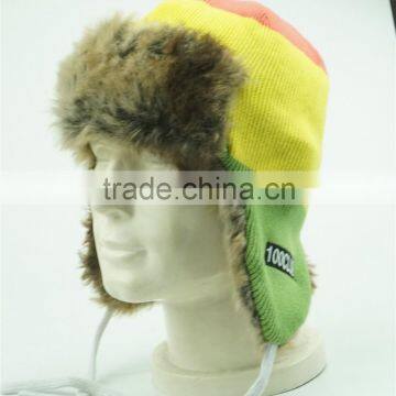 custom 100% cotton unisex colorful winter hat