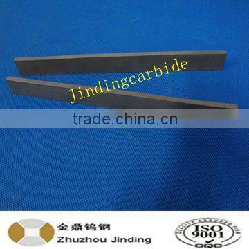 YG6 tungsten cabride cemented carbide strips supplied by high quality manufactuer