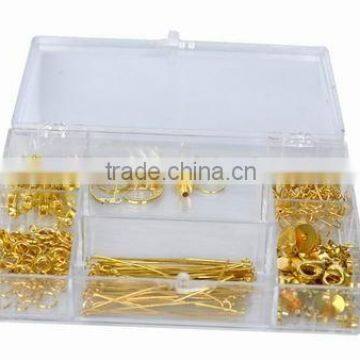 Clear Utility box or plastic bead box used for beads