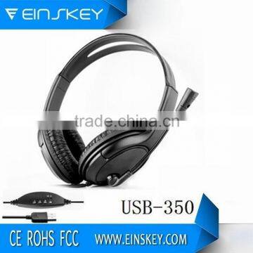 Headwearing Stereo super bass Headphone with microphone