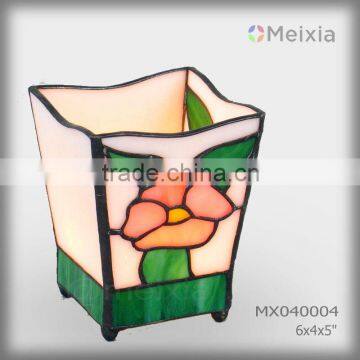 MX040004 wholesale stained glass vase for home decoration