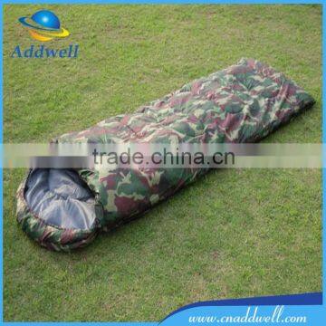 Outdoor thickened cotton camping camouflage military sleeping bag