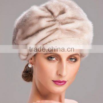 Ladies Winter Mink Fur hats