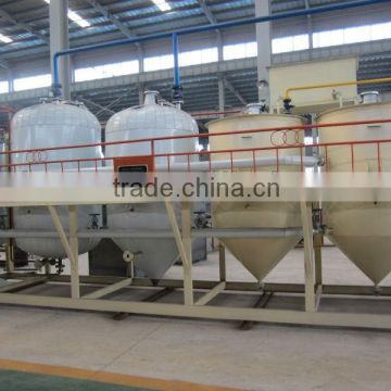 China Hutai small scale oil refinery/small edible oil refineries/refinery sunflower oil