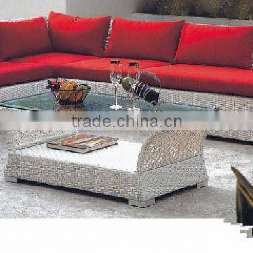 Rattan wicker outdoor garden corner sofa set for sale