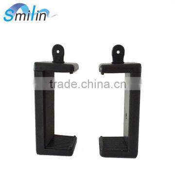 Big Tripod Adapter Cellphone Clip Stand Holder With Extendable Clip Range 77-115mm for Big Smartphone 5.5inch Above