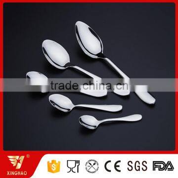 Wholesale Mirror Polish Stainless Steel Flatware Spoon