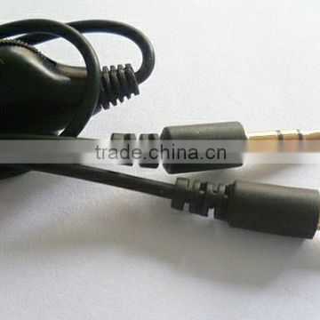 3.5mm sound adjustment button audio cable