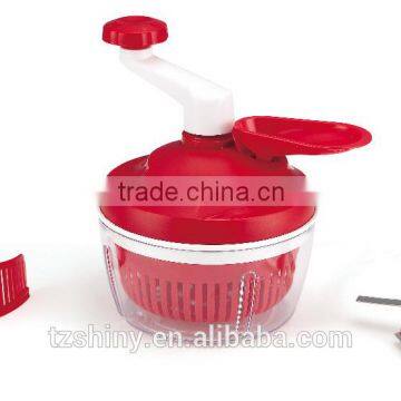 Multifunctional Kitchen Utensil Plastic Salad Spinner Factory Direct Sale Vegetable and Fruit Salad Spinner