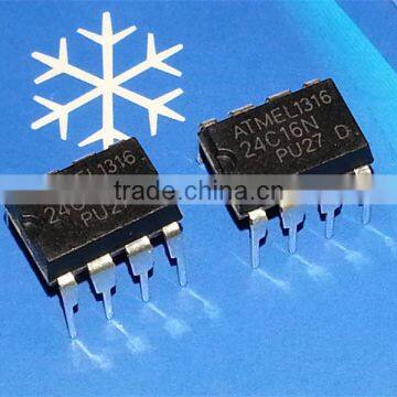 AT24C16 AT24C16N 24C16 24C16N DIP DIP-8 Integrated Circuits IC Chip