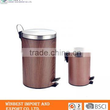 Open Top Stainless Steel Waste Bin