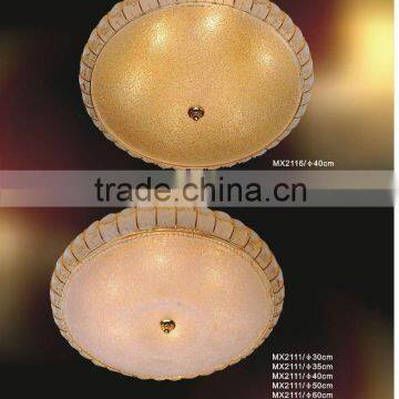beautiful golden crystal lighting fancy ceiling light for decoration