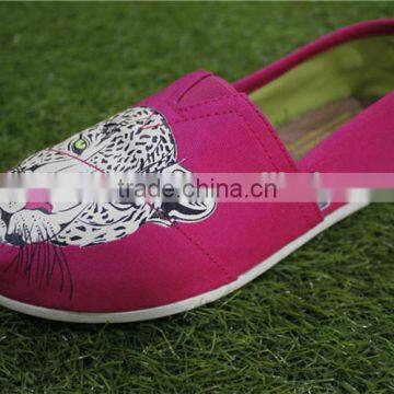 tiger fashion women canvas shoes