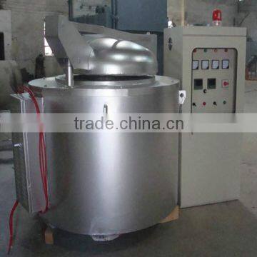 Stainless steel melting furnace for aluminum and aluminum scrap