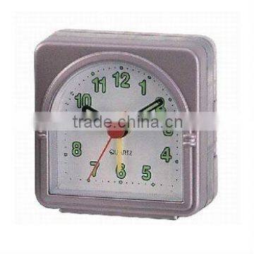 mini premium travelling alarm clock with light,Christmas gift clocks