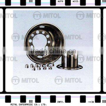 Car Wheel Simulator 22.5"/24.5",10 Lug/2 hand Hole,Wheel Cover,Hubcaps