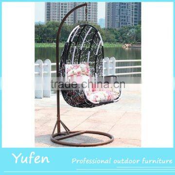 modern patio garden furniture teardrop swing chair