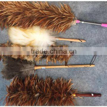 TEN soft floss ostrich feather dusters