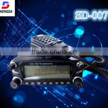 digital ham radio mobile transceiver, dual band or tri band mobile radio with 20-50km talk range