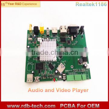 Shenzhen Factory Wholesale Digital Media Player PCBA PCB-07