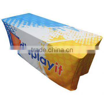 Dye sublimation print full colour table cloth                        
                                                Quality Choice