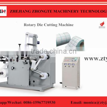 hot sale price label self-adhesive label automatic rotary die cutter and slitter machine