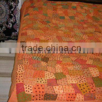 Decorative King India Banjara TRIBAL Patchwork Bed Cover Bedding Bedspread