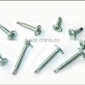 Zinc plated self drilling screw