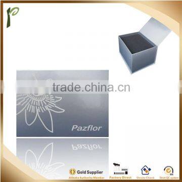 Popwide Customized Silver Card Board Gift Packing Box, Paper box, luxury packing box