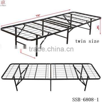 New Platform Folding Metal Bed Frame Mattress Foundation Twin, Queen, or King