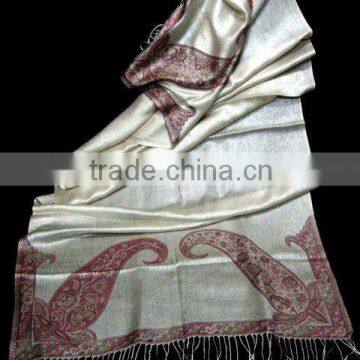 Modal Cutwork Jacquard Shawls Scarves