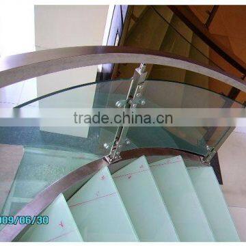 TEMPERED GLASS DECK RAILING FOR BUILDING