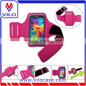 New Arrival Lycra materail waterproof sports armband ,Multi-Function PVC waterproof running Sports armband