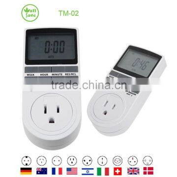 Programmable Digital Timer Switch US Plug 15A 1800W