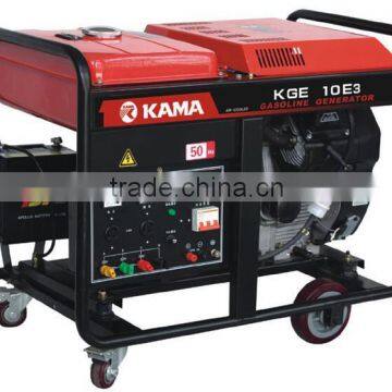 KAMA gasoline generator set three phase 13.6Hp/15Hp 50Hz/60Hz for sale