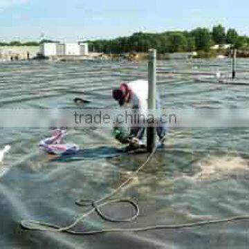 portable extrusion welding gun for HDPE geomembrane install